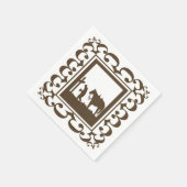 Western Party Cowboy Prayers Napkins Serviette (Ecke)