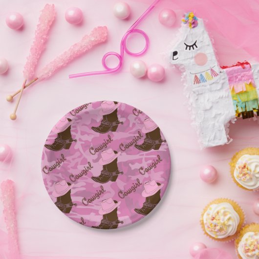 Western Party Cowgirl Boost Paper Teller (Party)