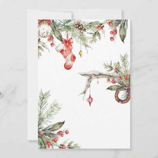 Western Party Einladung (Rückseite)