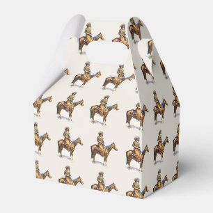 Western Party Geschenkbox Alter Westen Geschenkschachtel