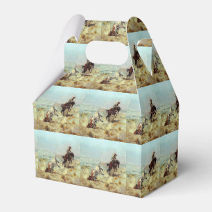 Western Party Geschenkbox oder Geschenkbox Wilder Geschenkschachtel