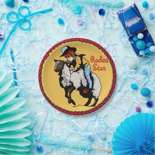 Western Party Mutton Buffer Paper Teller (Party)