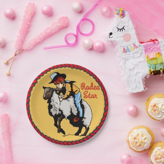 Western Party Mutton Buffer Paper Teller (Party)