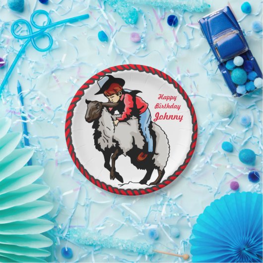 Western Party Mutton Buffer Paper Teller (Party)