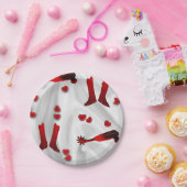 Western Party Papier Teller Valentine oder Hochzei (Party)
