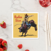Western Party Rodeo Veranstaltungen Napkins Serviette (Beispiel)