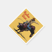 Western Party Rodeo Veranstaltungen Napkins Serviette (Ecke)