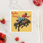 Western Party Rodeo Veranstaltungen Napkins Serviette (Beispiel)