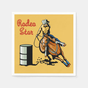 Western Party Rodeo Veranstaltungen Napkins Serviette