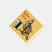 Western Party Rodeo Veranstaltungen Napkins Serviette (Ecke)