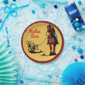 Western Party Steer Roping Paper Teller (Party)