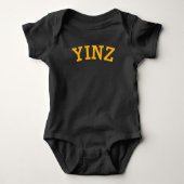 Western Pennsylvania YINZ Baby Strampler (Vorderseite)