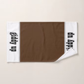 Western Pferd angesehen Badhandtuch Set (Handtuch)