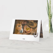 Western Pferd Cowboy Hat Lasso Sonnenblumen Hinwei (Rückseite)