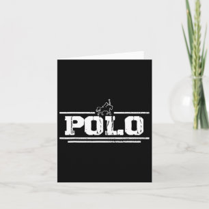 Western Pferd Polo Gaben Übung Vintages Horsebac Karte