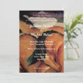 Western Pferde Hochzeit Einladung (Stehend Vorderseite)