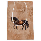Western Pferde Mittlere Geschenktüte (Vorderseite)
