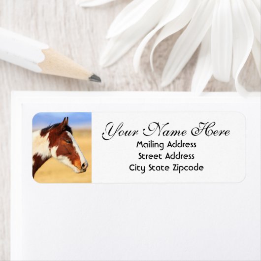 Western Pferde Rücksendeadresse (Insitu)