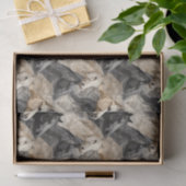 Western Pferde Seidenpapier (Geschenk)