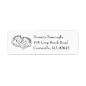 Western Pferdereiten Rustikale Hochzeit (Vorne)