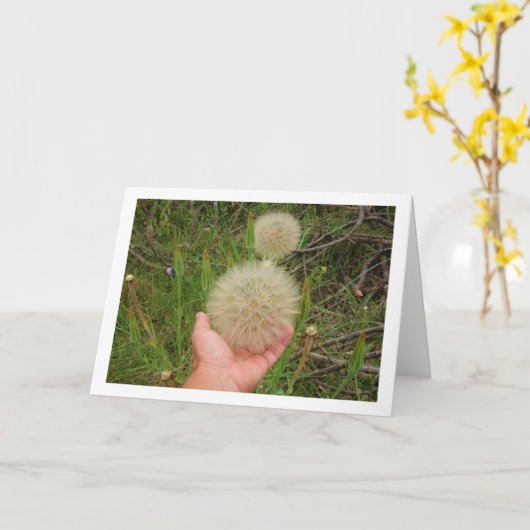 Western Pflanze-Karte Karte (Gelbe Blume)