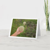 Western Pflanze salsifizieren Karte (Vorderseite)