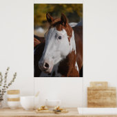 Western Piebald Pinto Paint Poster Art Printing (Küche)