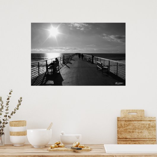 Western Pier Poster (Küche)