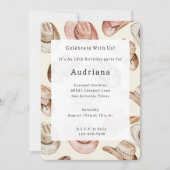 Western Pink Creme Cowgirl Hats Birthday Einladung (Vorderseite)