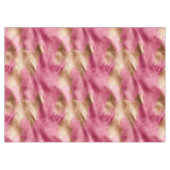 Western Pink Gold Cowgirl Cowhide Tischdecke (Vorderseite (Horizontal))