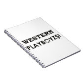 WESTERN PLAYBOIZ / JMT SKATERBOARDS / IPIX NOTIZBLOCK (Rechte Seite)