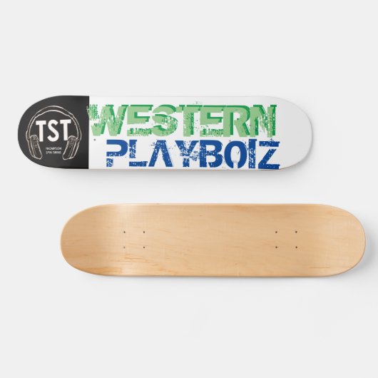 WESTERN PLAYBOIZ / JMT SKATERBOARDS / IPIX SKATEBOARD (Horizontal)