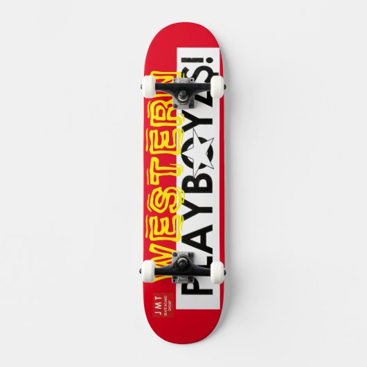 WESTERN PLAYBOYZ$! / JMT SKATERBOARDS / IPIX SKATEBOARD (Vorderseite)