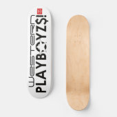 WESTERN PLAYBOYZ$! SKATEBOARDS / JMT SKATEBOARDS (Vorderseite)