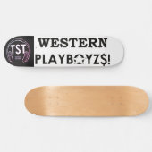 WESTERN PLAYBOYZ$! SKATEBOARDS / JMT SKATEBOARDS (Horizontal)