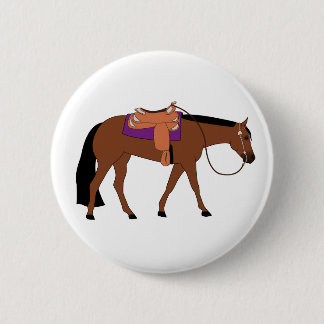 Western Pleasure Horse Button