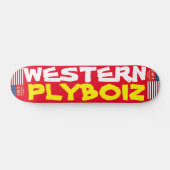 WESTERN PLYBOIZ JMT USA Skateboard (Horizontal)