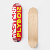 WESTERN PLYBOIZ JMT USA Skateboard (Vorderseite)