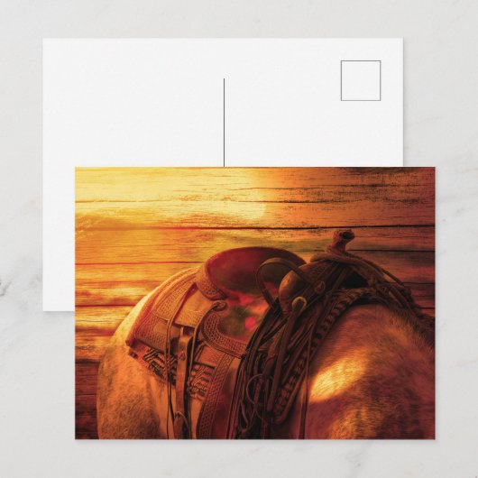 Western Postkarte (Vorne/Hinten)