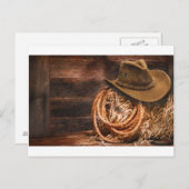Western Postkarte (Vorne/Hinten)