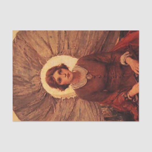 Western "Prairie Madonna" Art von WHD Koerner Seidenpapier (Vorderseite)