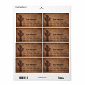 Western-Produktlabel (Vorne)