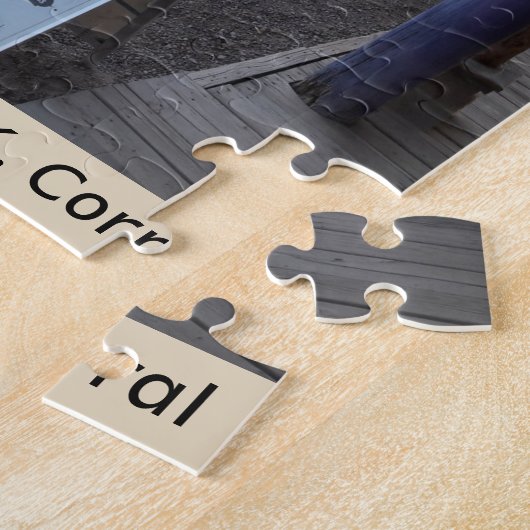 Western-Puzzlespiel - Schießerei an der OKAYhürde Puzzle (Seite)