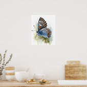 Western Pygmy Butterfly Art Print Poster (Küche)