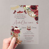 Western Quinceanera Acryleinladungen (Insitu (Handheld))