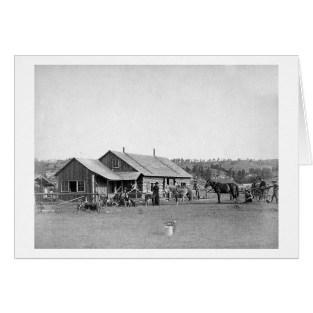 Western Ranch House in South Dakota (Vorderseite (Horizontal))