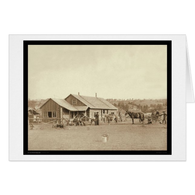 Western Ranch House SD 1888 (Vorderseite (Horizontal))
