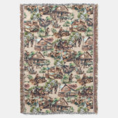 Western Ranch oder Landbebauungslandschaft Decke (Vorderseite Vertikal)