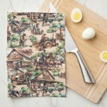 Western Ranch oder Landschaftslandschaft