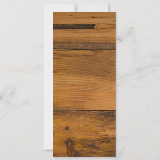 Western Ranch Wedding Einladung (Rückseite)